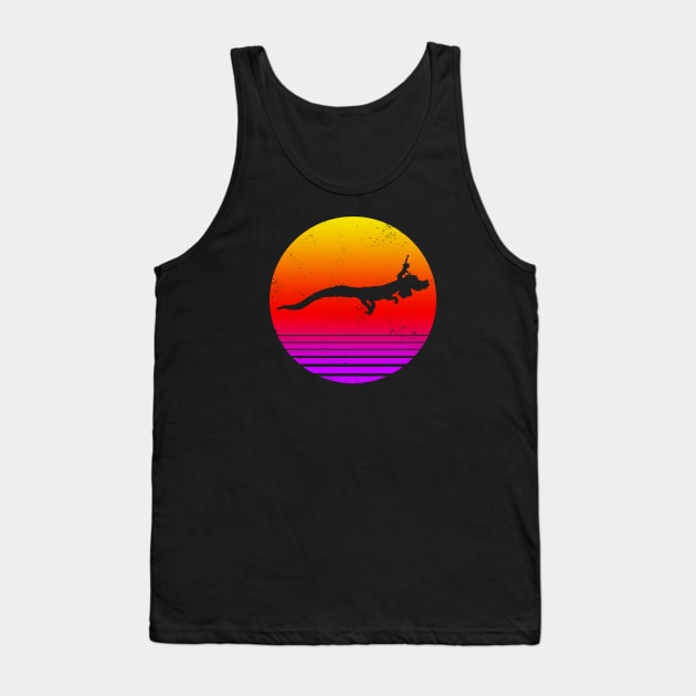 80s Luck Dragon Tank Top by CCDesign